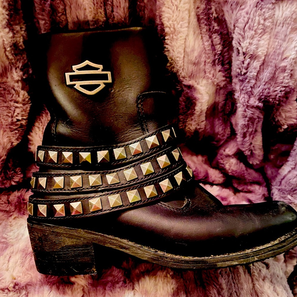Harley Davidson riding boots